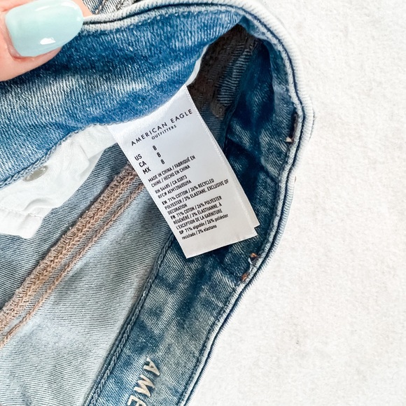 AEO | Curvy Hi Rise Shortie - Picture 6 of 8